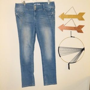 Faded skinny jeans - Sz 15/16